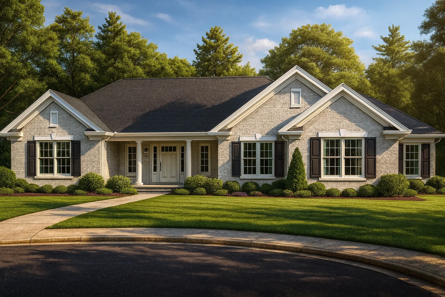 Modern Home Floor Plan with 3 Beds, CAD Designs, and Workshop
