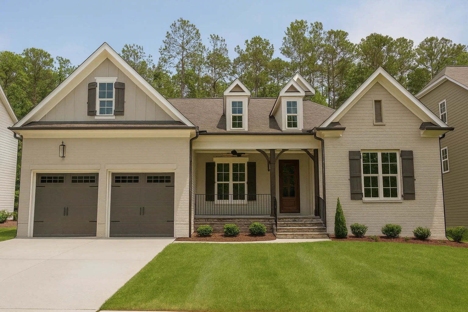 Modern Home Floor Plan with 4 Bedrooms, CAD Designs & Features