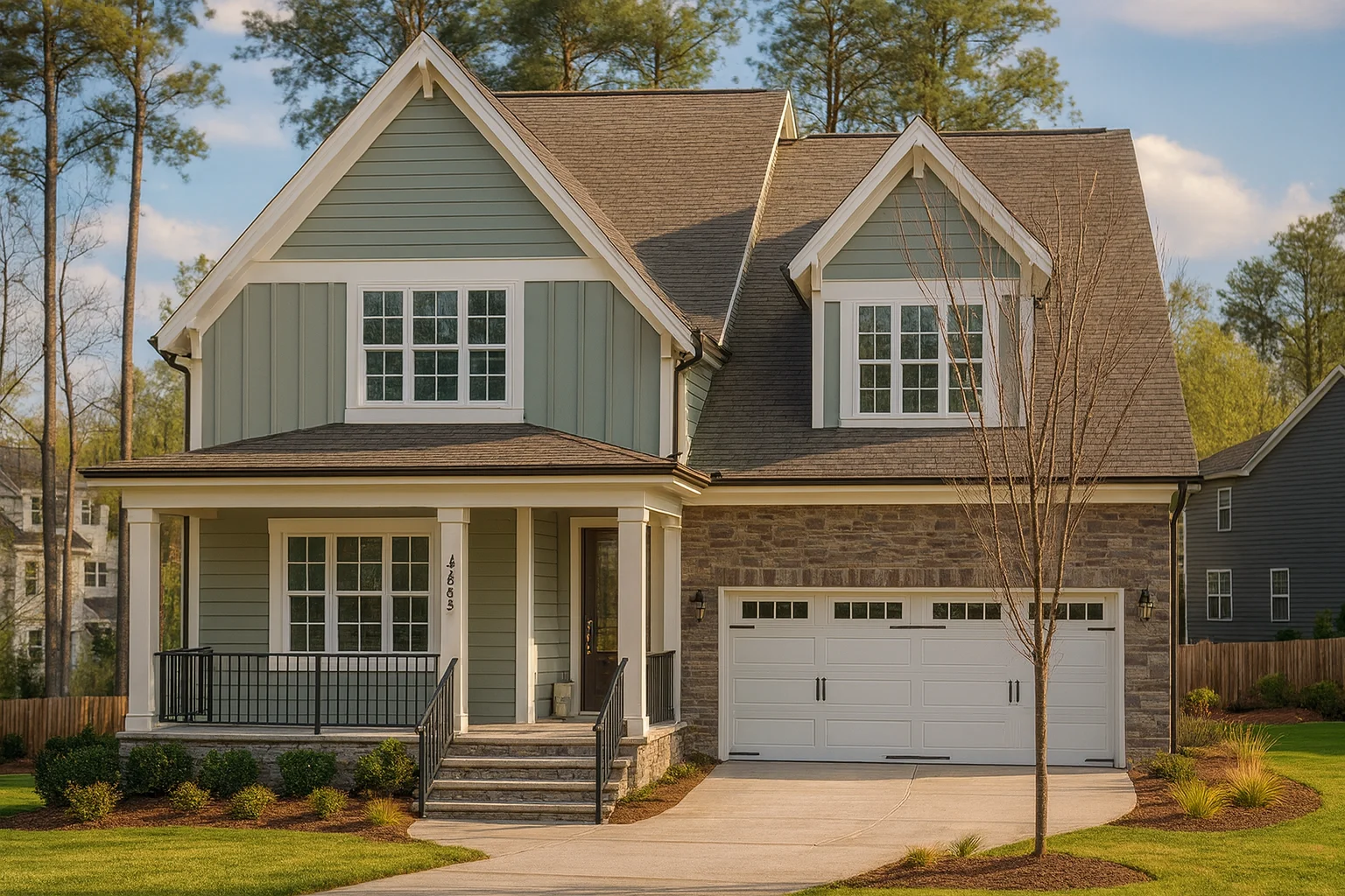 Modern Home Plan with 4 Bedrooms, CAD Blueprints, and Flexible Design