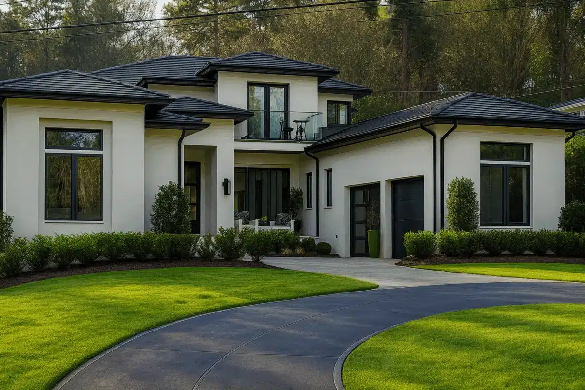 Modern Luxury House Design with 5 Bedrooms and CAD Floor Plans
