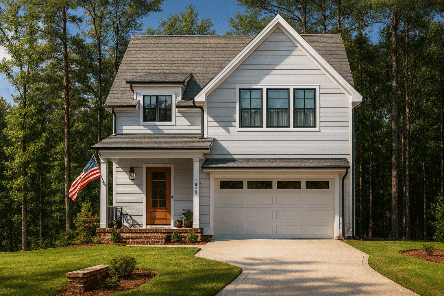 Modern Suburban Home Plan with CAD Designs and 2 Floors