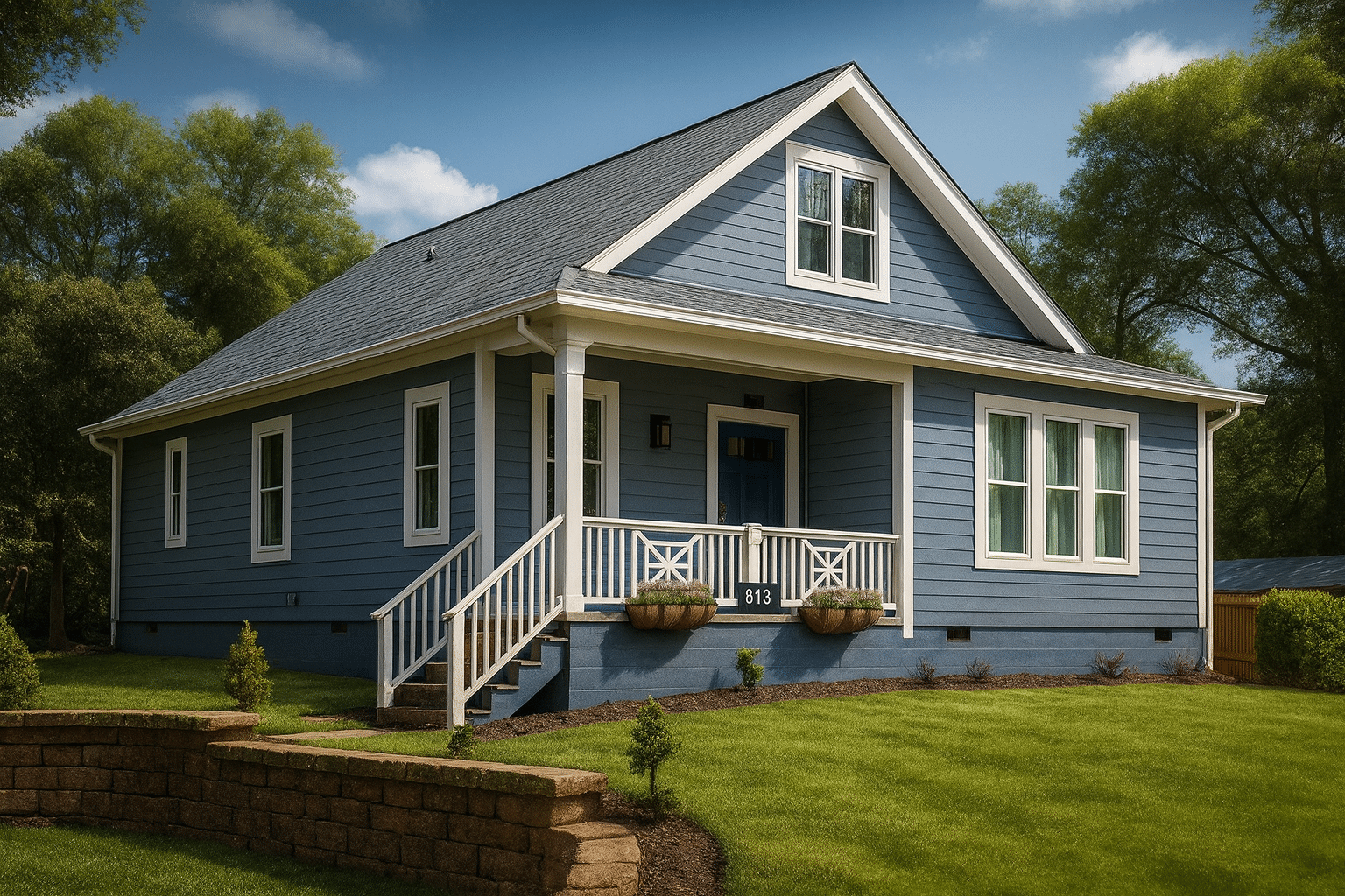 Smart & Stylish 2-Story House Plan with 1,702 Heated Sq. Ft.