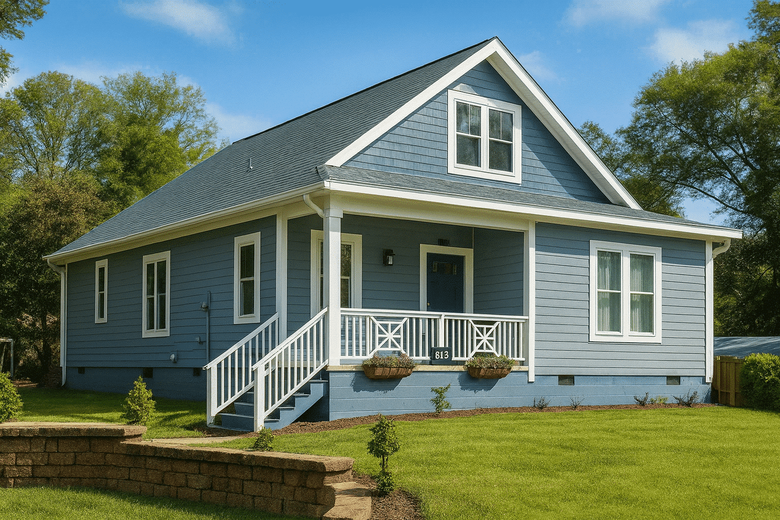Smart & Stylish 2-Story House Plan with 1,702 Heated Sq. Ft.
