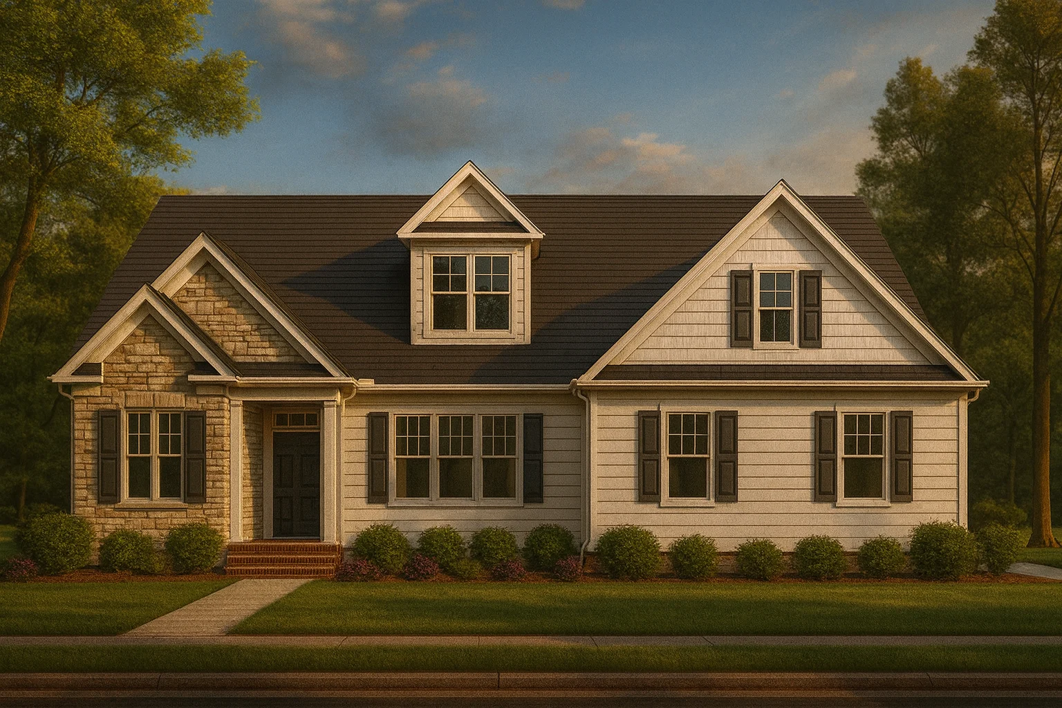 Spacious 1.5-Story Craftsman House Plan with Open Layout & Bonus Room