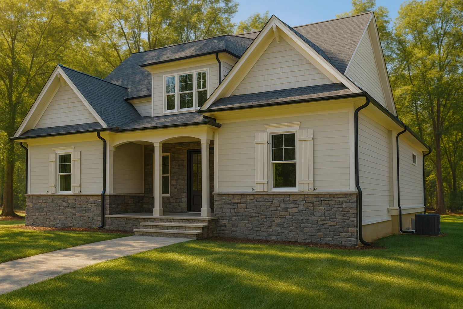 Spacious 2-Story House Plan with Screened Porch & Open Layout