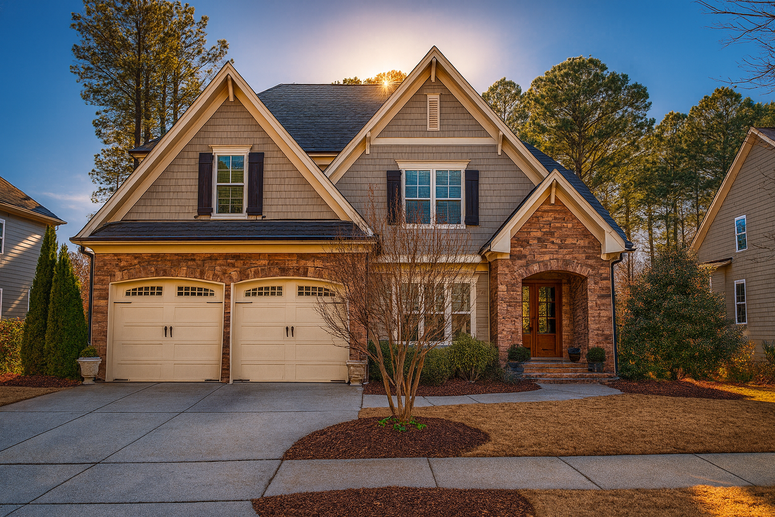 Spacious 2.5-Story Home Plan with 5 Bedrooms and Green Certified Design