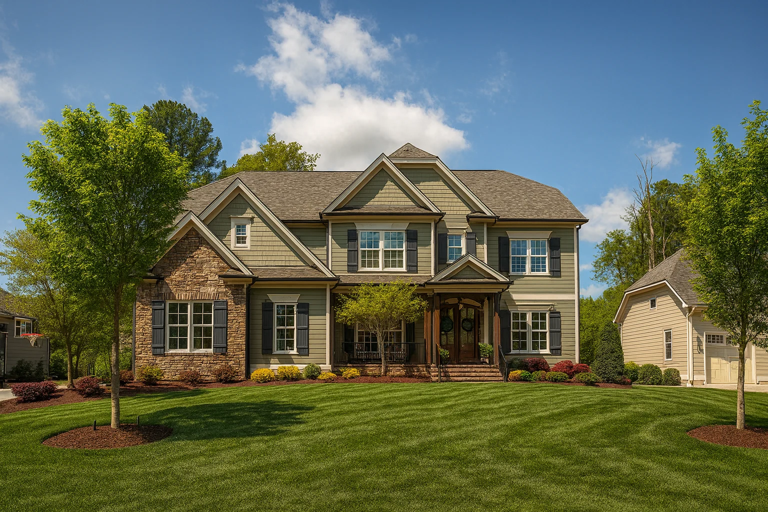 Traditional Craftsman House Plan – 5-Bed, 5-Bath, 4,301 SF