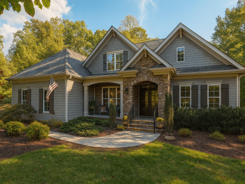 Spacious 4-Bedroom Craftsman House Plan with Screened Porch