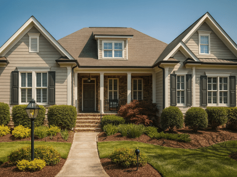 Spacious Home Floor Plan with CAD Designs & Detailed Blueprint