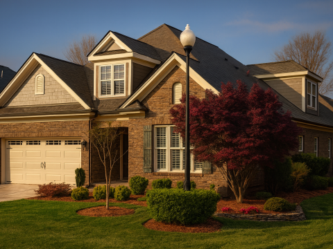 Spacious House Design with 4 Bedrooms, Open Layout & CAD Blueprint