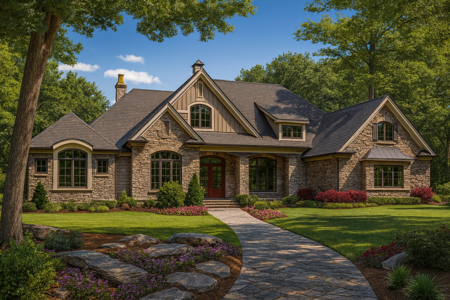 Spacious Modern Craftsman House Plan – 5 Bedrooms, Bonus Room & 3,378 Sq Ft
