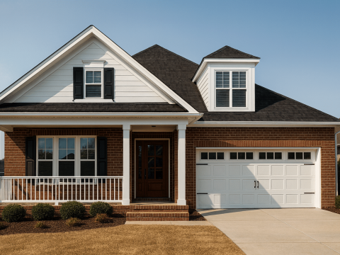 Spacious Single-Family Ranch House Plan with 3 Bedrooms