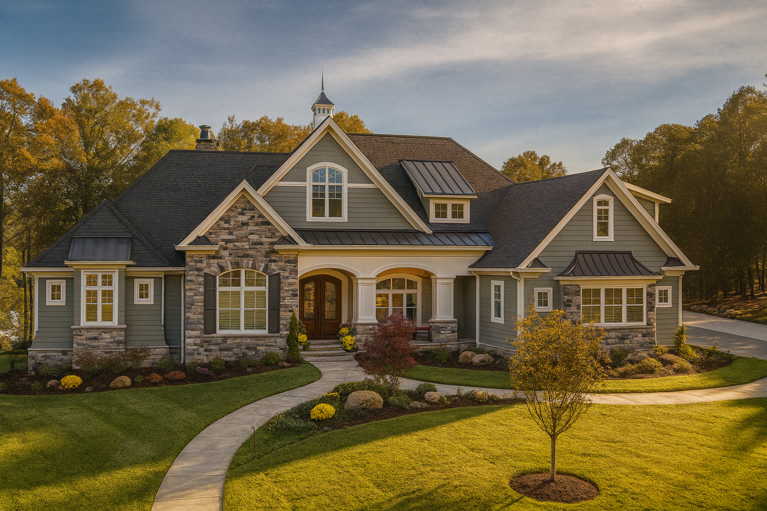 Stunning 2-Story Craftsman House Plan with 5 Bedrooms and Full CAD Blueprint