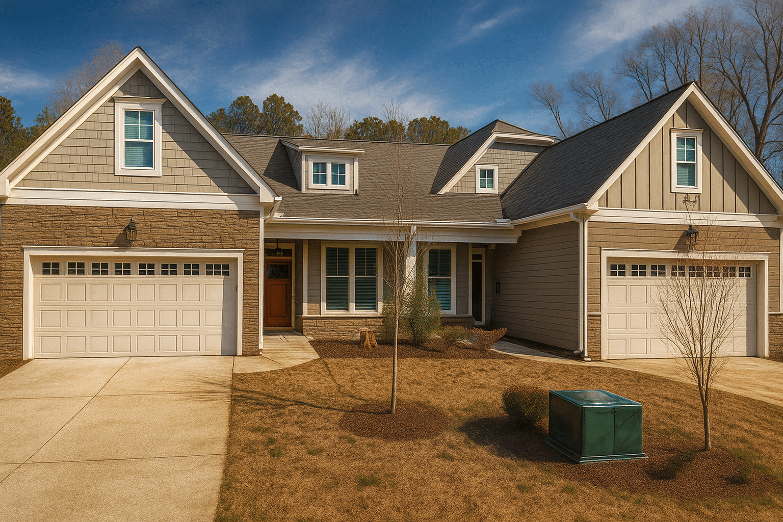 Stunning Duplex Home Plan with CAD Designs and Blueprints