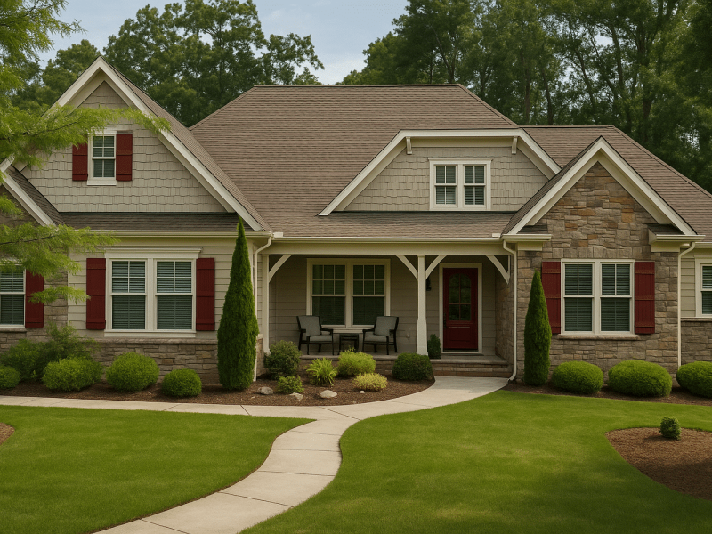 Stunning Home Plan Blueprint with Floor Designs and CAD