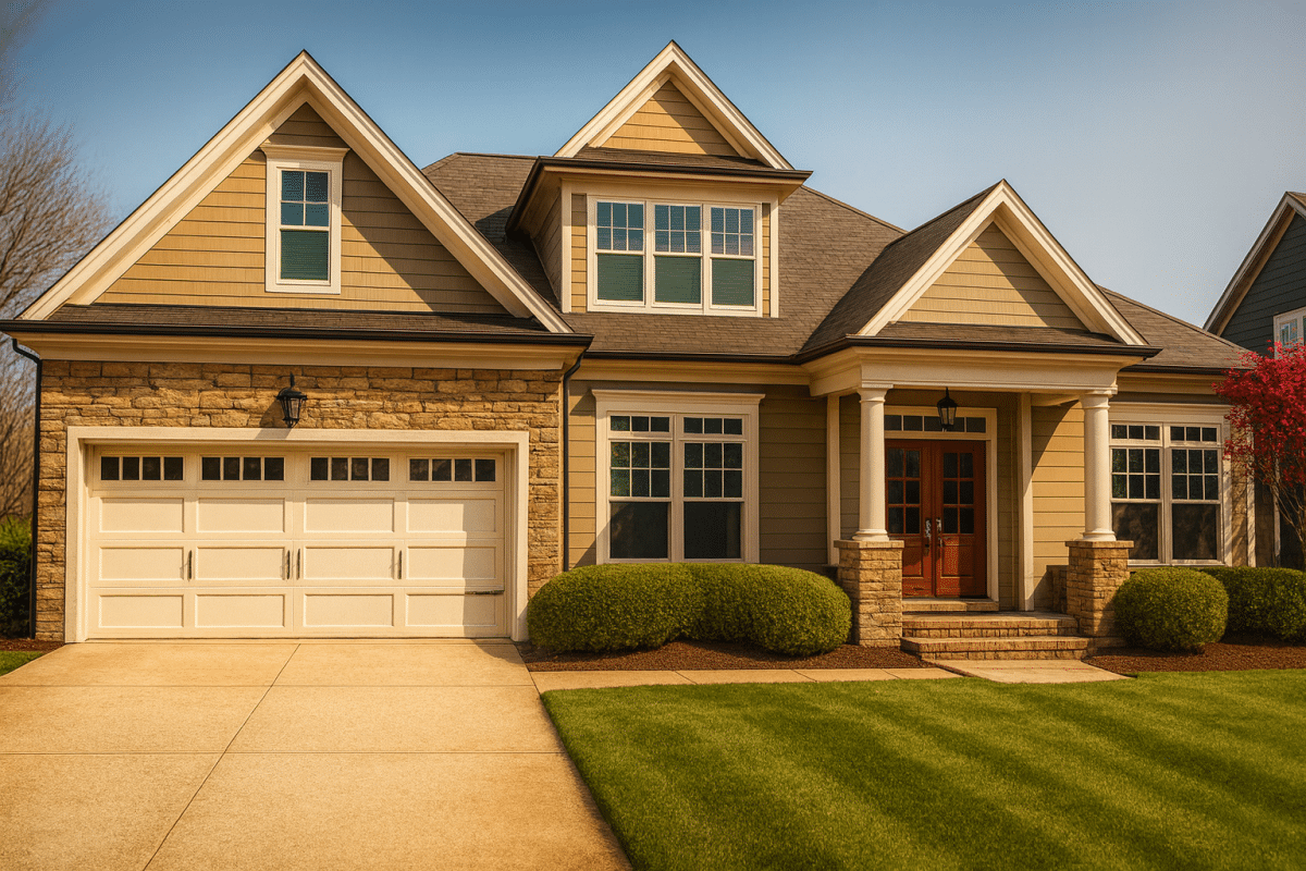 Stunning Traditional Craftsman CAD Home Floor Plan with 1.5 Stories and 3 Bedrooms