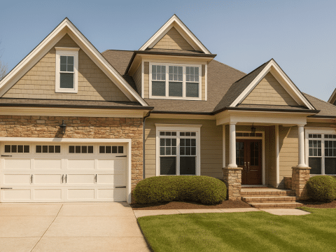 Stunning Traditional Craftsman CAD Home Floor Plan with 1.5 Stories and 3 Bedrooms