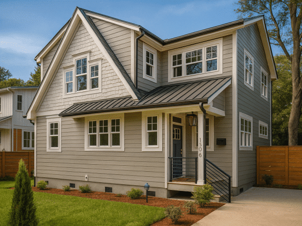Stylish 4-Bedroom House Plan with CAD Designs and Open Layout