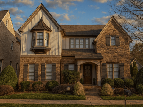 Traditional 2-Story House Plan with Craftsman Details (2,547 Sq Ft)