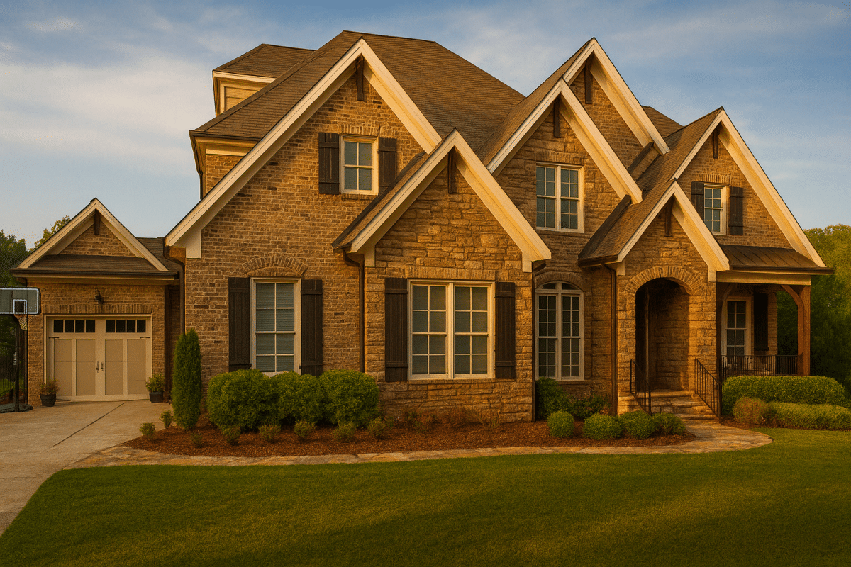 5-Bed, 5-Bath, 5004 SF Traditional Craftsman House Plan