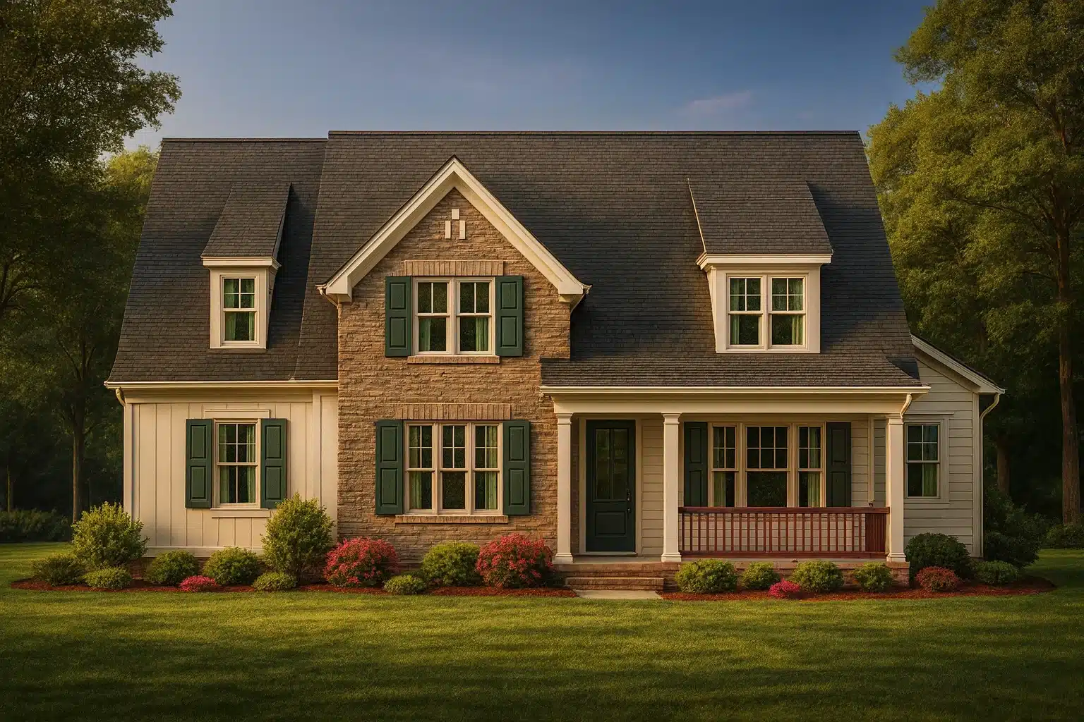 Traditional Craftsman Home Plan with Spacious Floor Designs