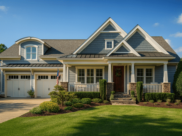 12-2036 HOUSE PLAN - Craftsman house Floor Plan: 3-Bed, 2-Story Blueprint