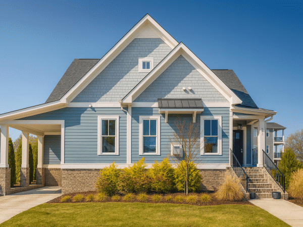 20-1817 HOUSE PLAN - Modern Craftsman house Plan with Detailed Architecture Designs