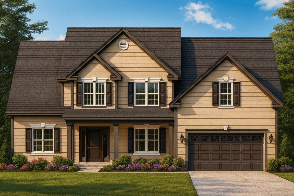 Modern Craftsman Home Plan Detailed Floor Plan And Cad Design