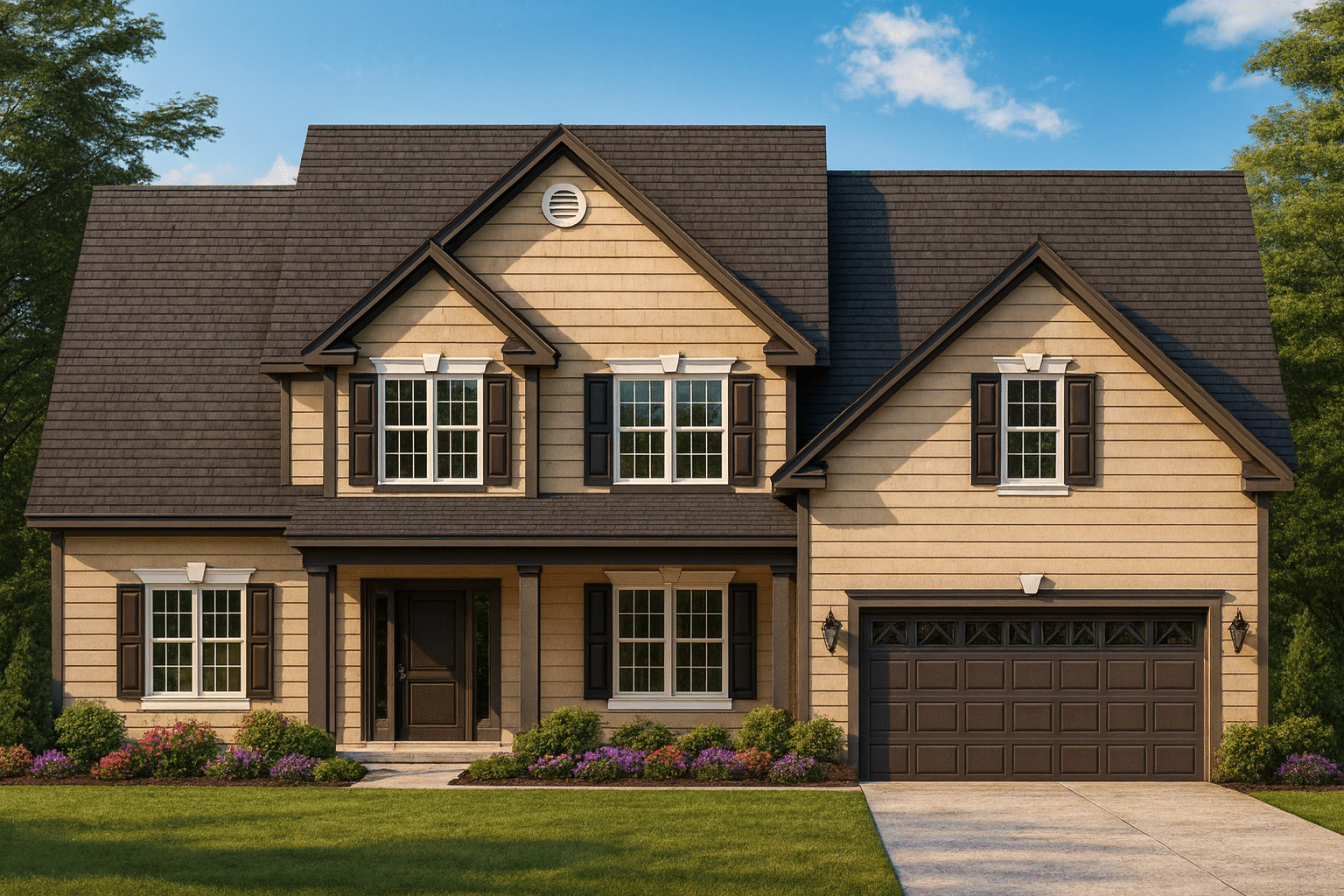 Modern Craftsman Home Plan Detailed Floor Plan And Cad Design