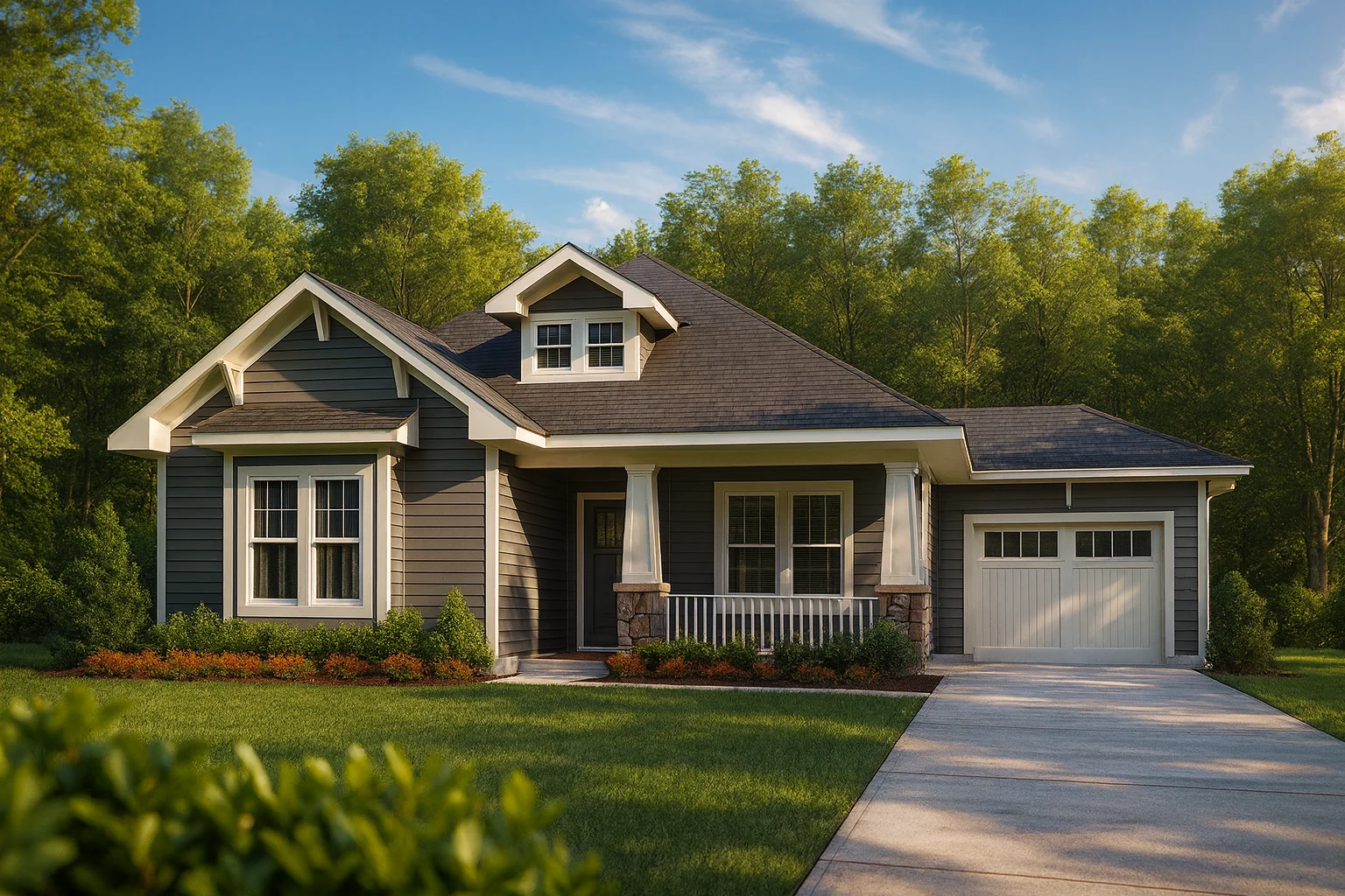 9-1412/9-1335D HOUSE PLAN - Craftsman House Plan with 3 Bedrooms, 2 Baths, and CAD Designs