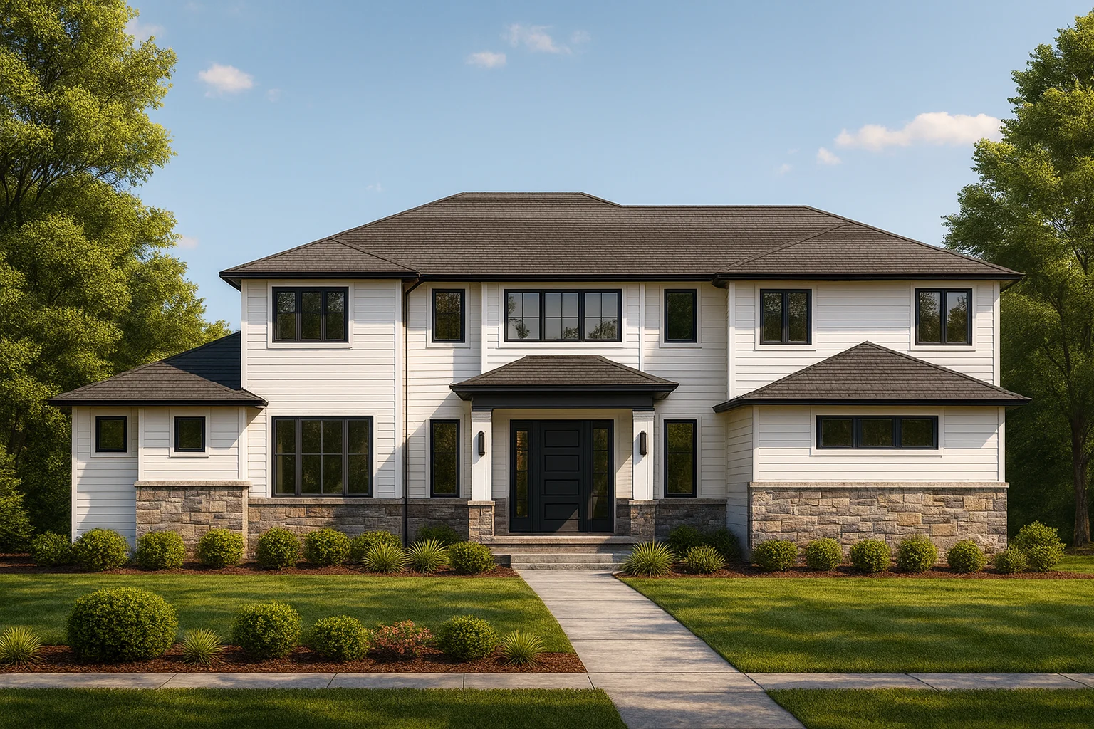 16-1812 HOUSE PLAN - Modern Beach House Plan with Detailed CAD Architecture Designs