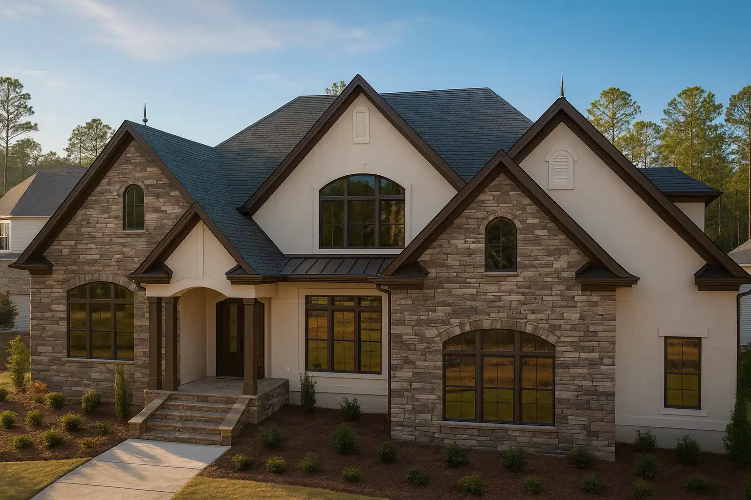 2-story home design with 3,662 heated sq. ft.