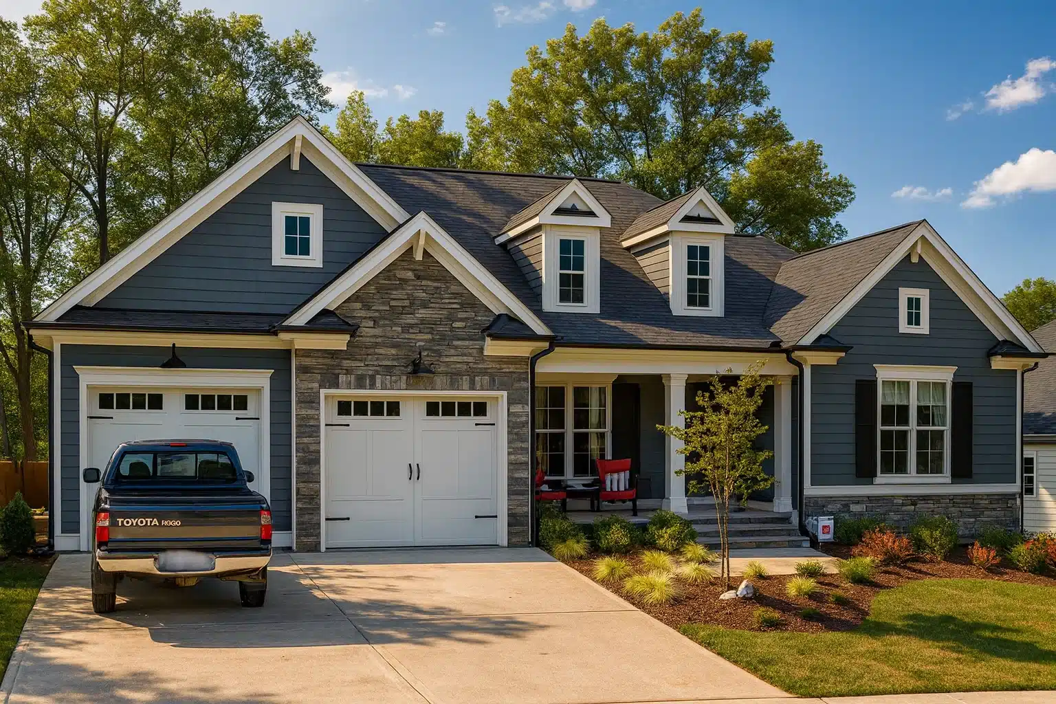 2-story house design with 3,096 heated sq. ft.