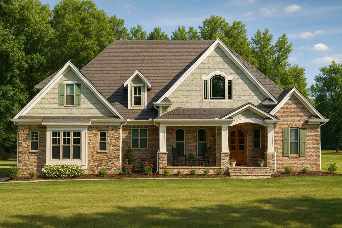2-story house plan with 2,988 heated sq. ft.