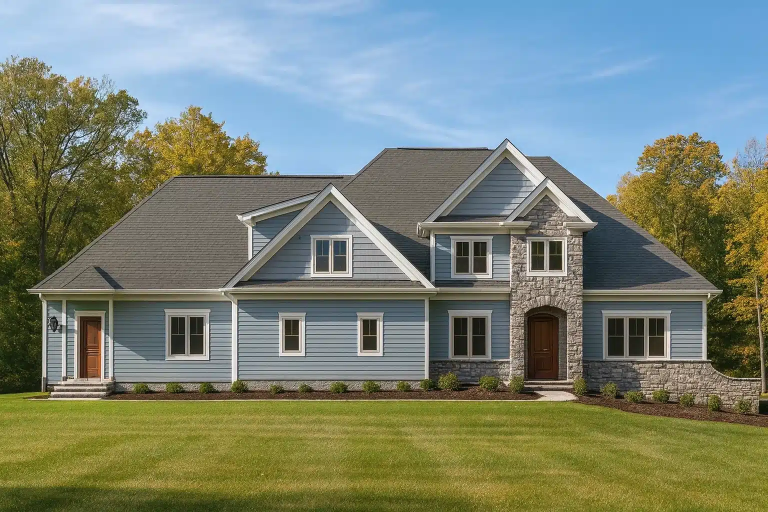 2-story house plan with 3,983 heated sq. ft.