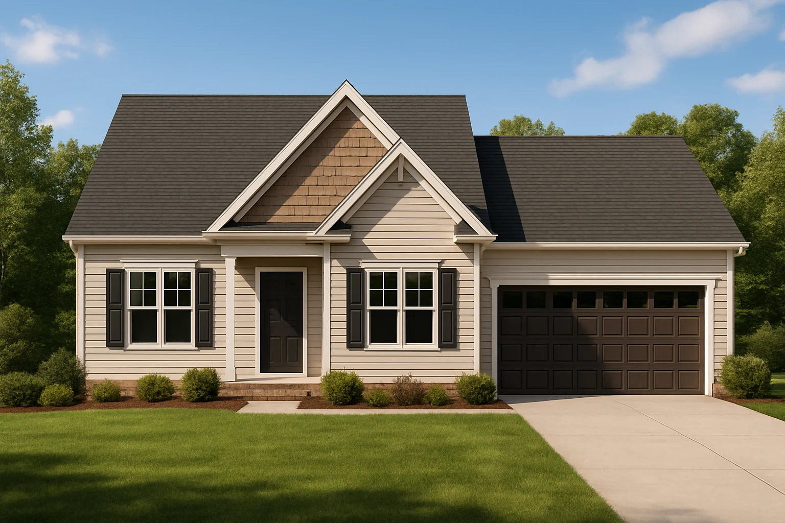 2,067 sq. ft. house plan featuring 3 bedrooms, 2 baths