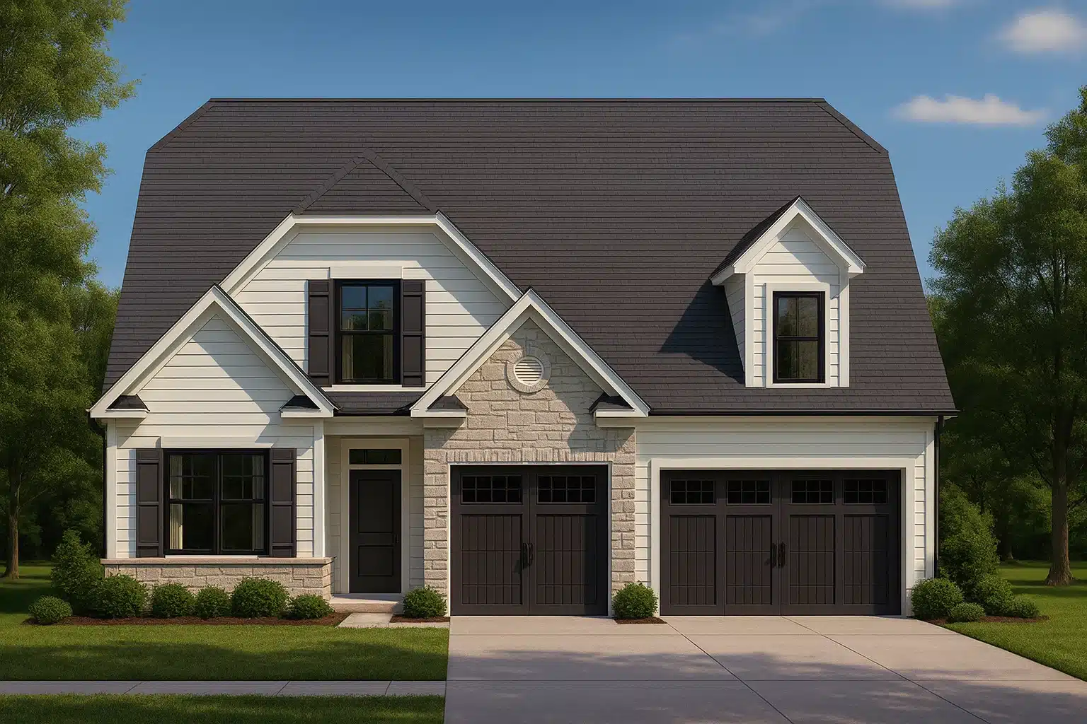 2,266 heated sq. ft., 3 bedrooms, 2 baths