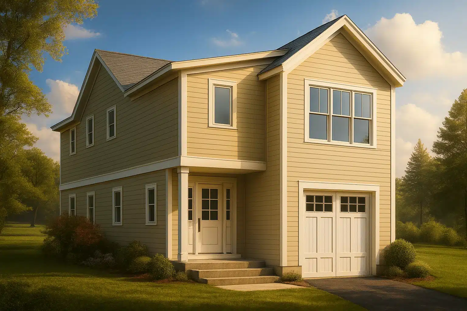 2,300 heated sq. ft., 2 stories, 4 bedrooms