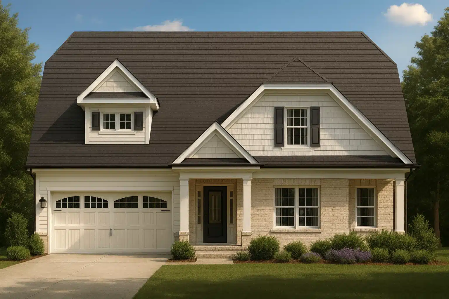 2,645 heated sq. ft., open layout, 3 beds, 3 baths