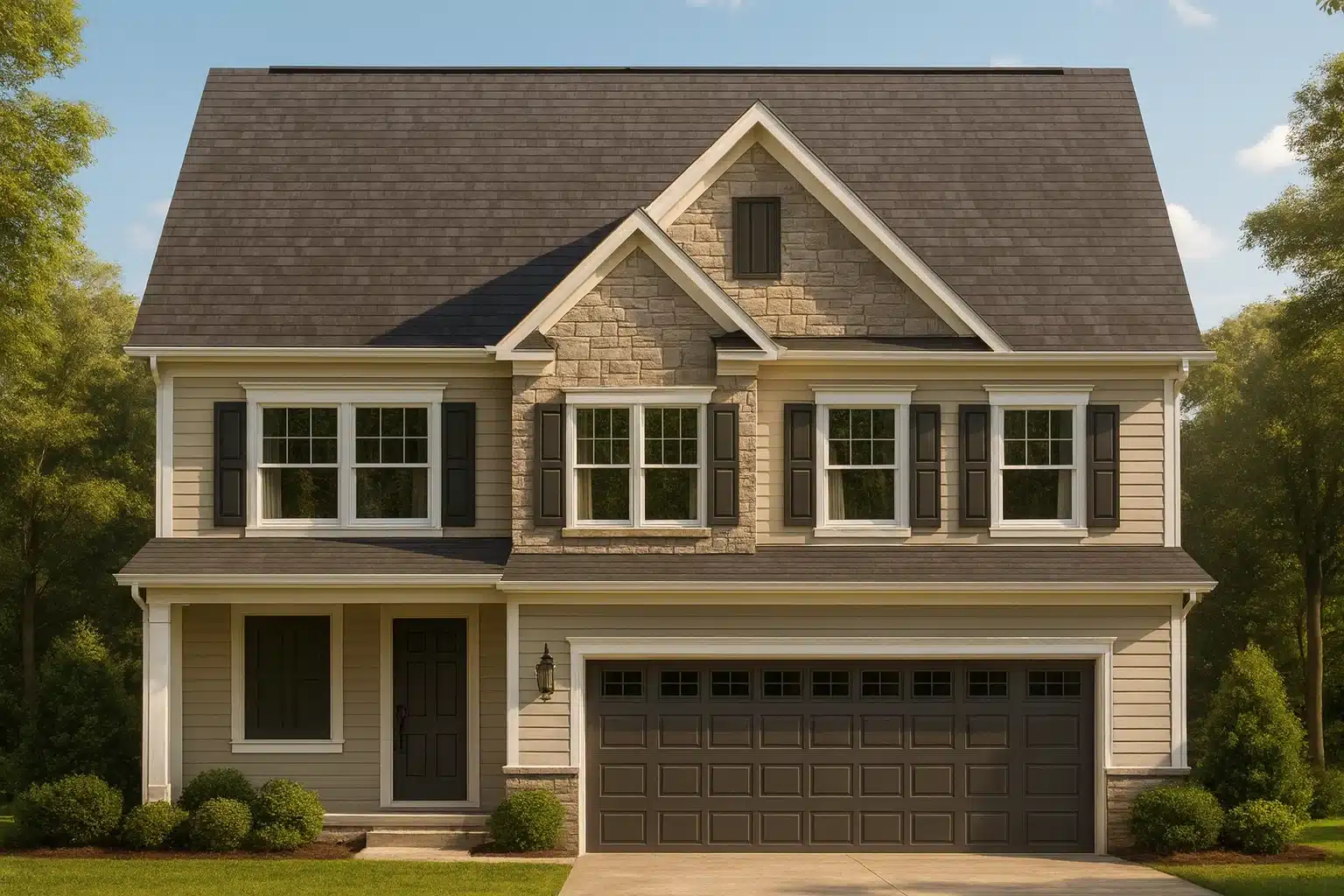 3-bedroom, 2-bath home design with 1,798 heated sq. ft.