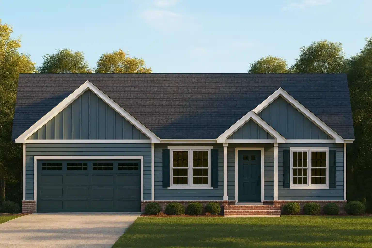 3 bedrooms, 2 baths, and 1,536 heated sq. ft.