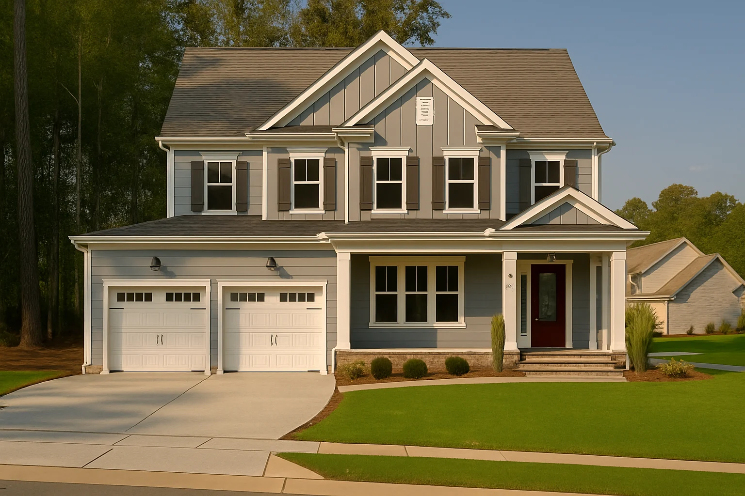 18-1203 HOUSE PLAN - Elegant 3-Story House Plan with CAD Blueprints & Modern Designs