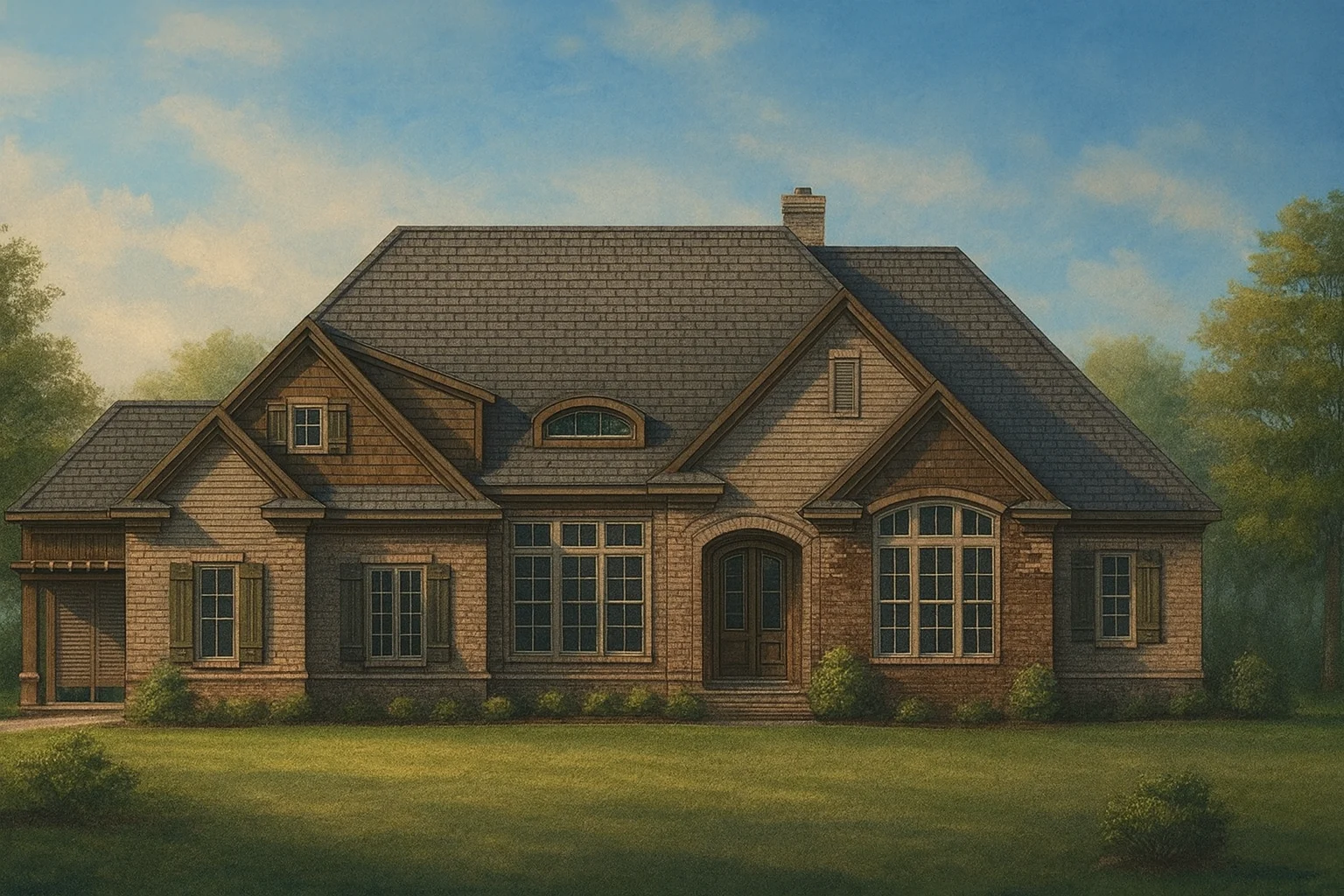 3,336 heated sq. ft., 2 stories