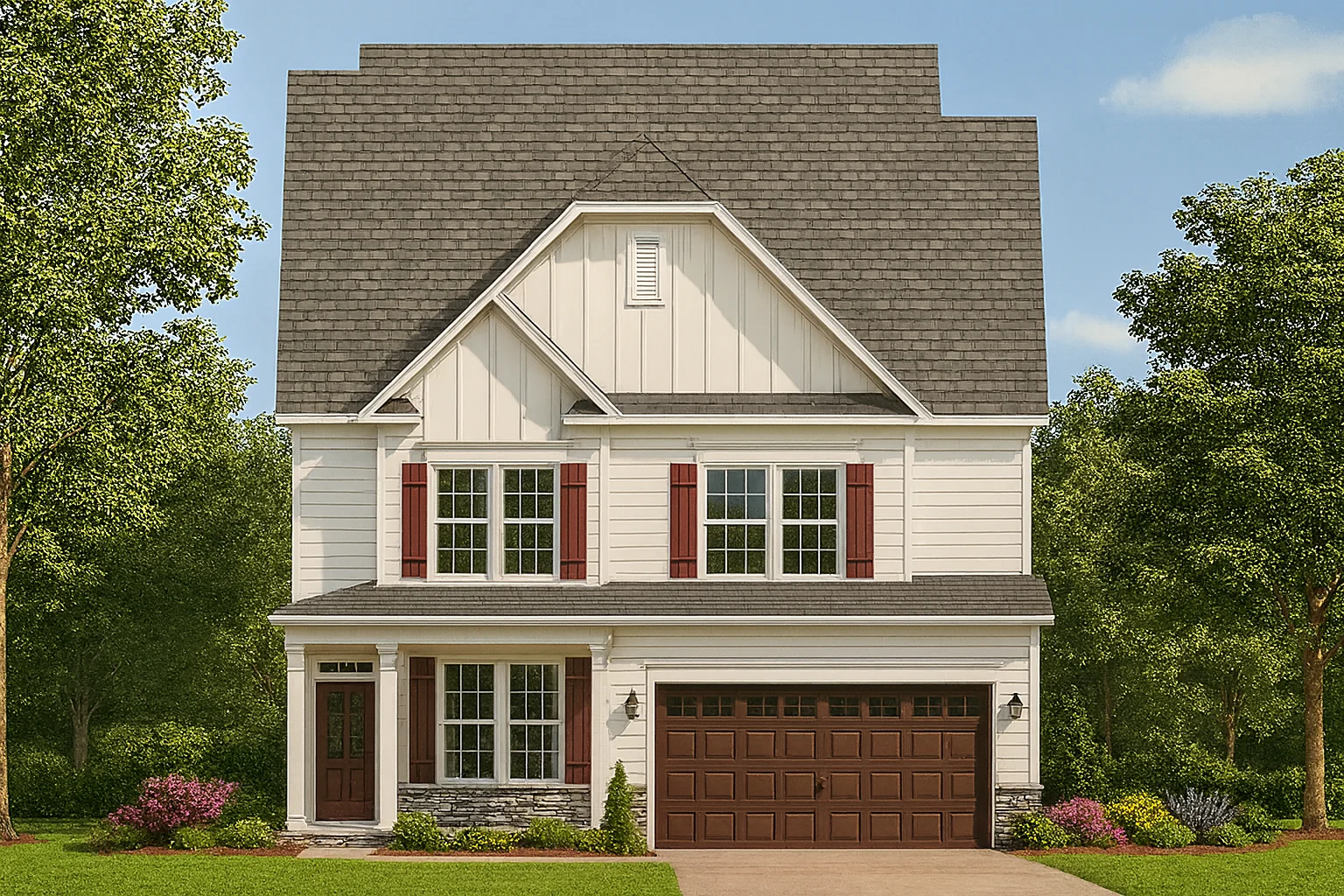 4-Bedroom Craftsman House Plan with CAD Designs & Open Layout