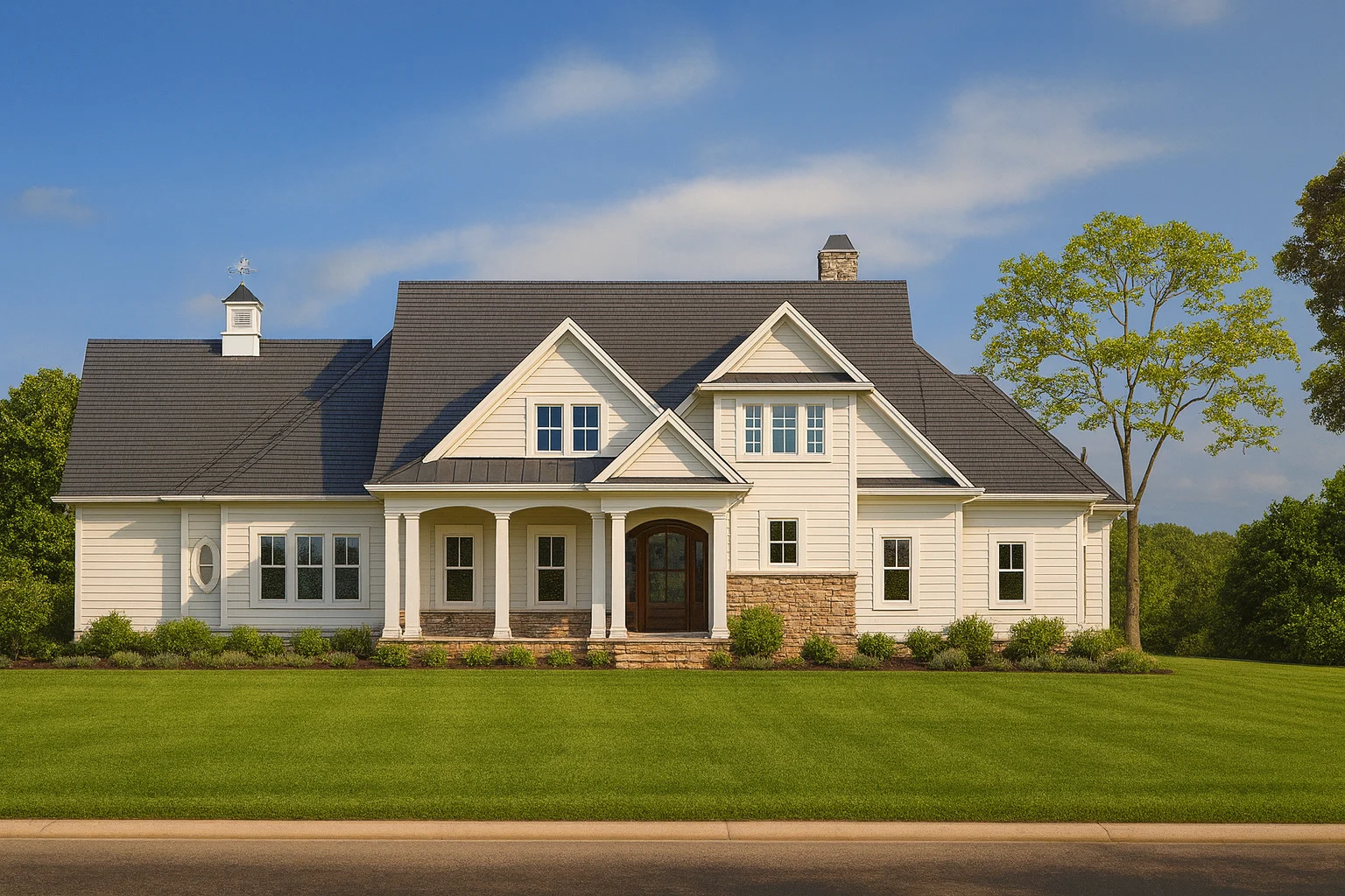 4-bedroom, 4.5-bathroom home blueprint featuring 3,782 heated sq. ft.