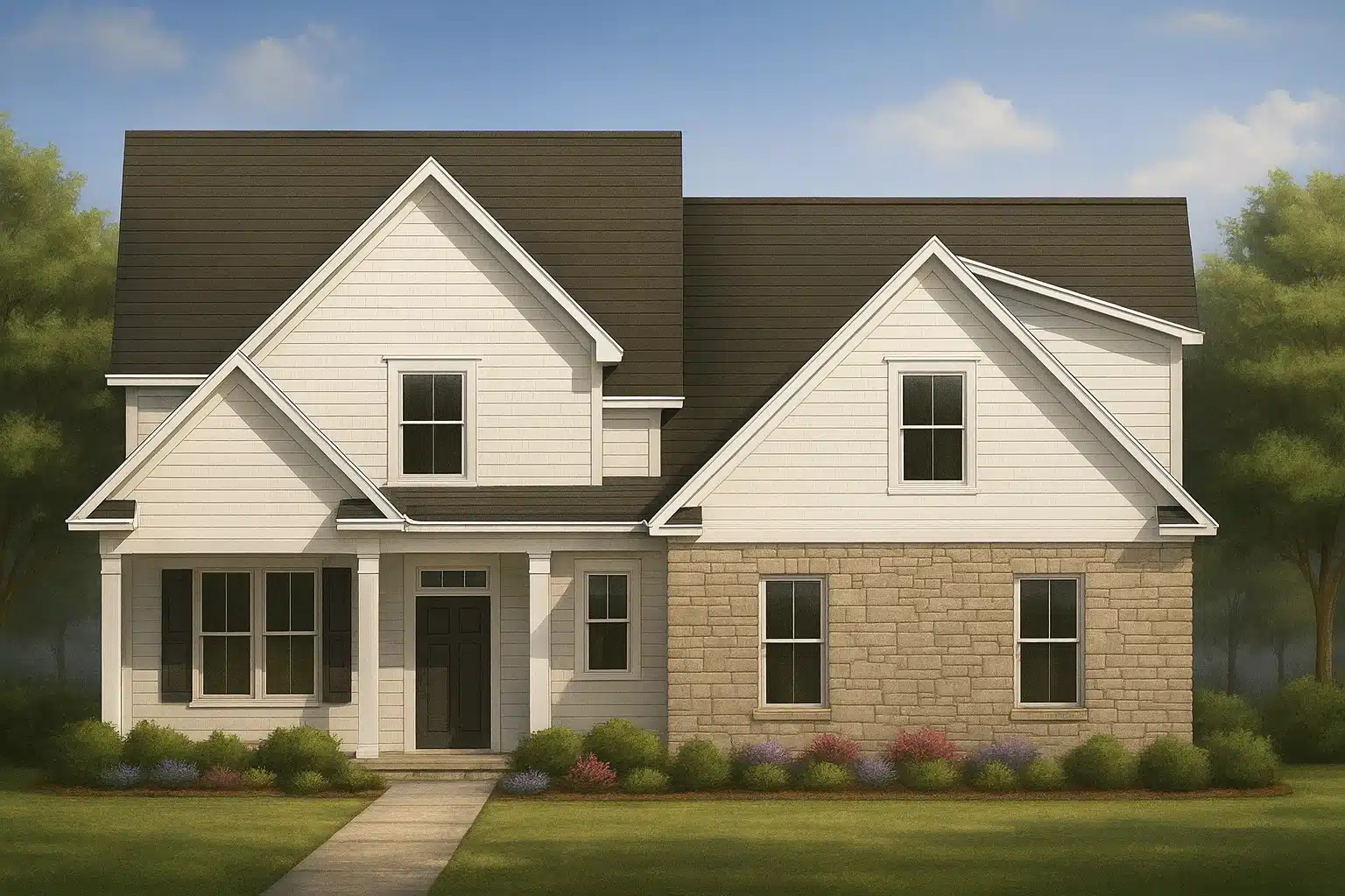 4 bedrooms, 3 baths