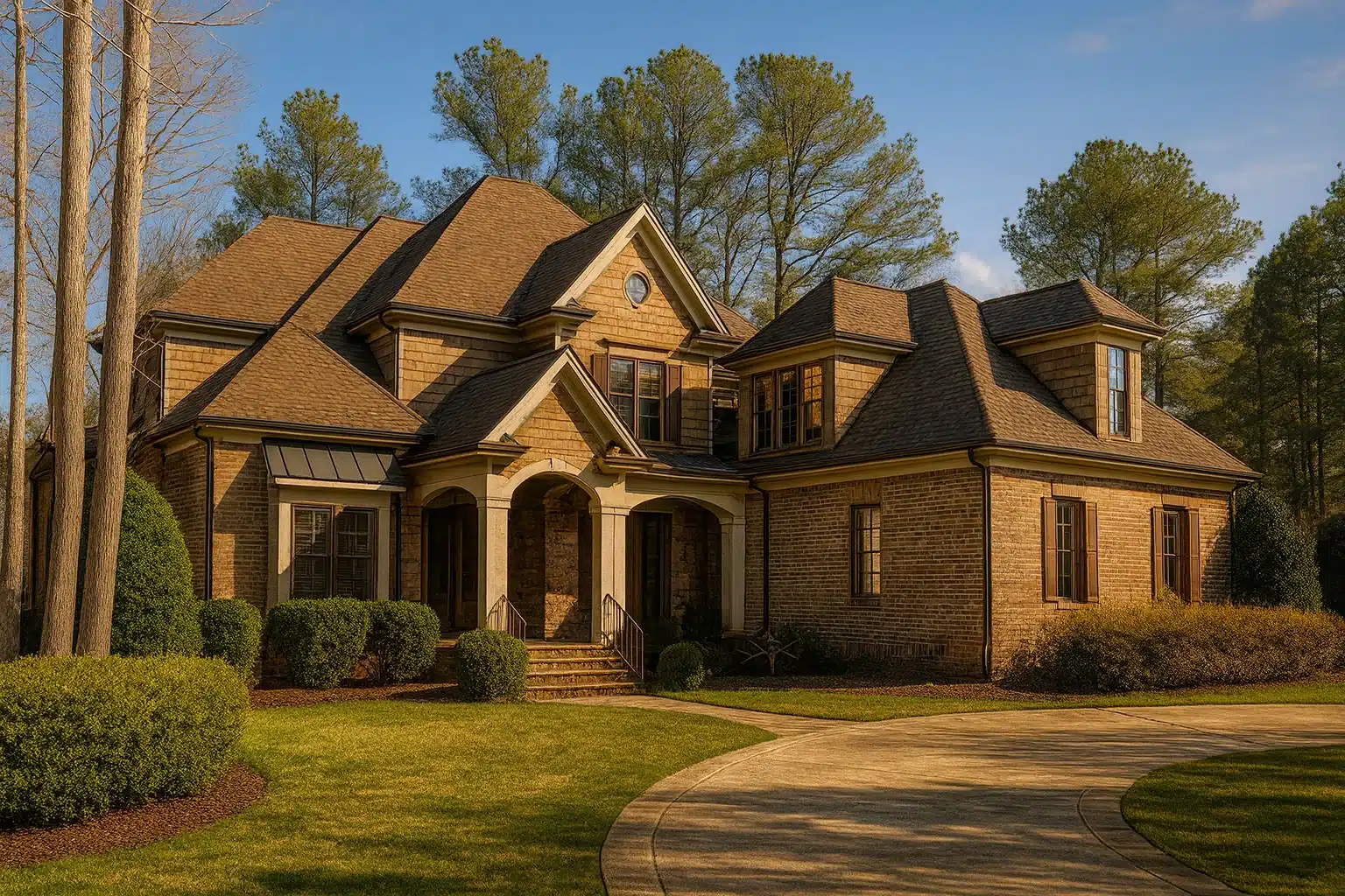4,094 sq. ft. house plan with 4 bedrooms, 4 baths