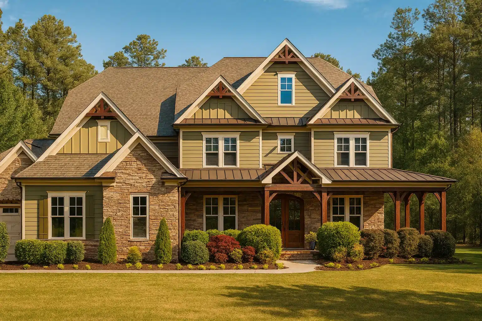 4,490 heated sq. ft., 5 bedrooms, 7+ baths