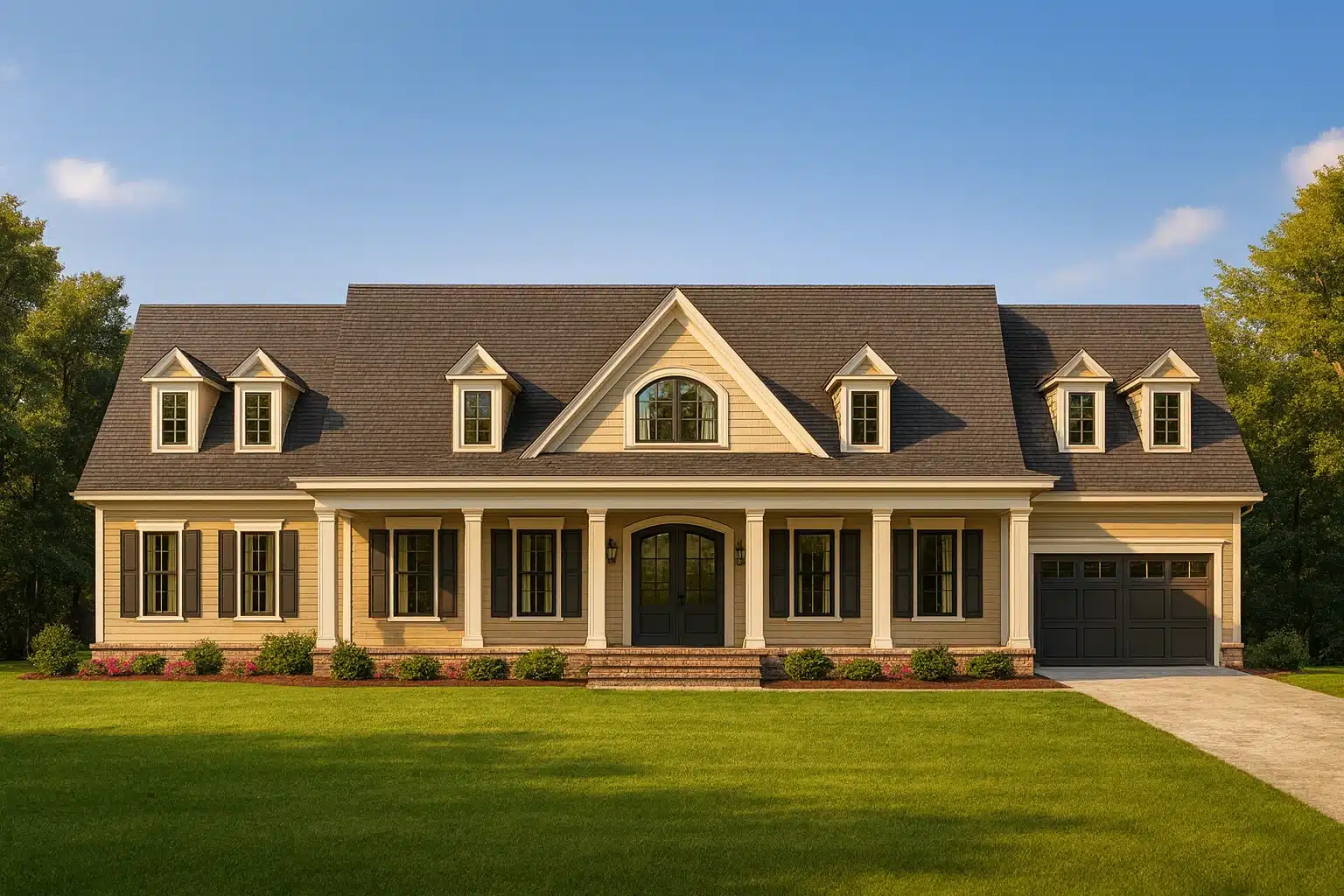 4,884 heated sq. ft., 2 floors, 6 bedrooms, 8 baths