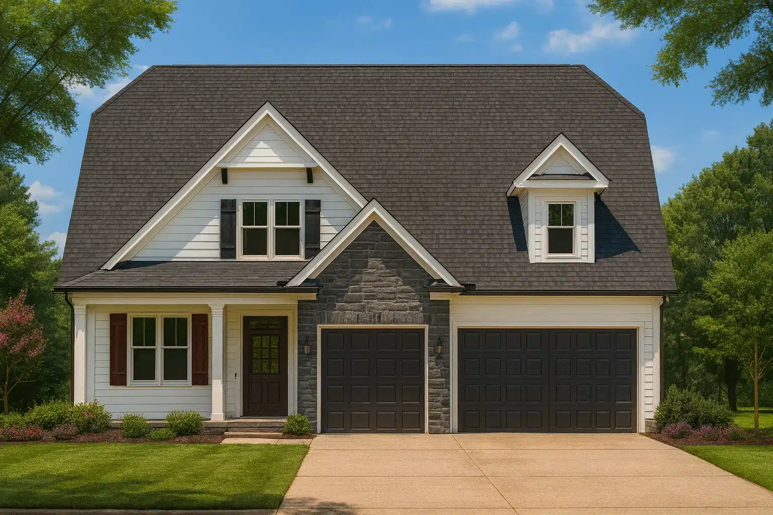 Beautiful 2-Story Craftsman House Plan with Vaulted Ceilings & Smart Layout